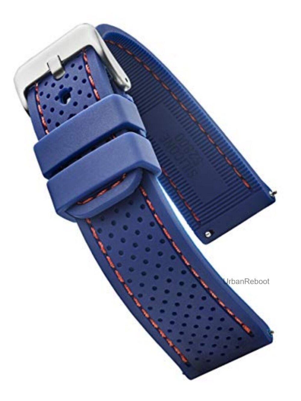 Premium Soft Silicone Adjustable Watch Band Replacement Rubber Watch Strap